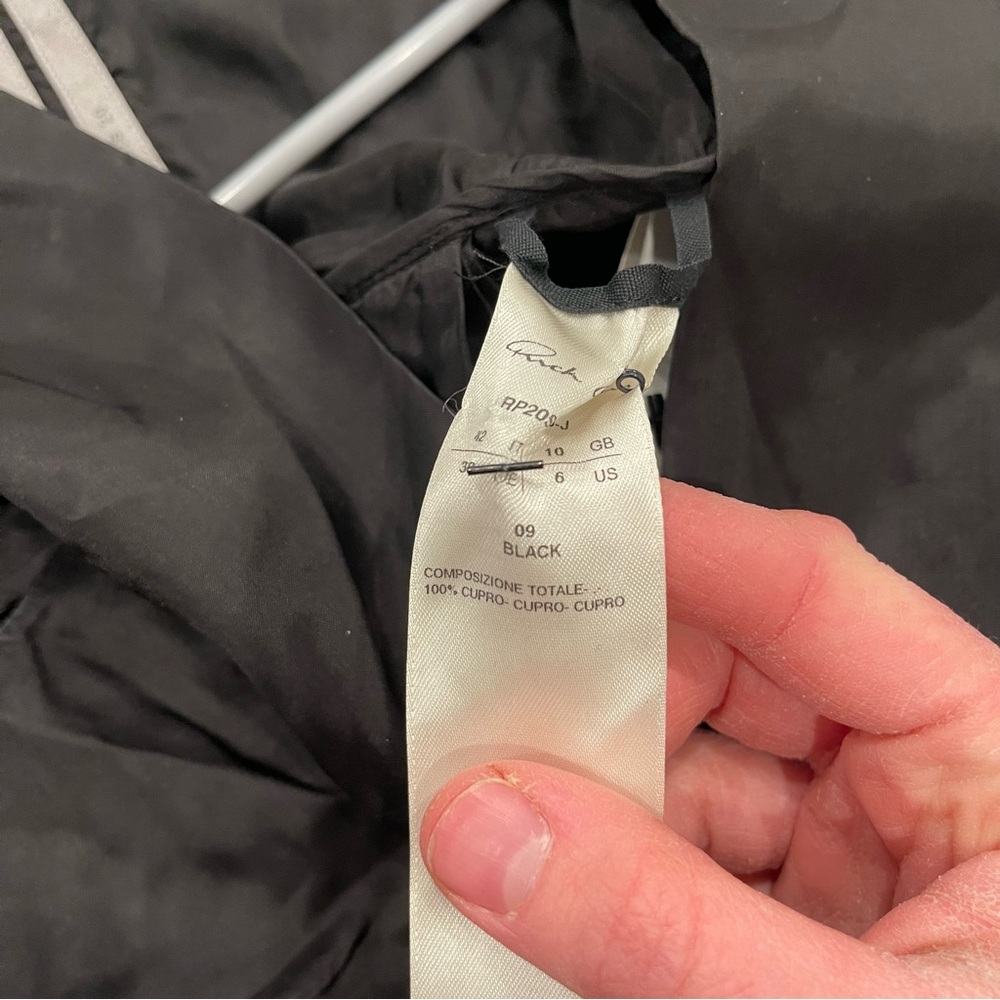 Rick Owens black release Cocktail Dress - Picture 5 of 13
